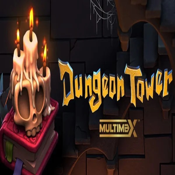 Dungeon Tower logo by Peter & Sons at GramsBet Casino
