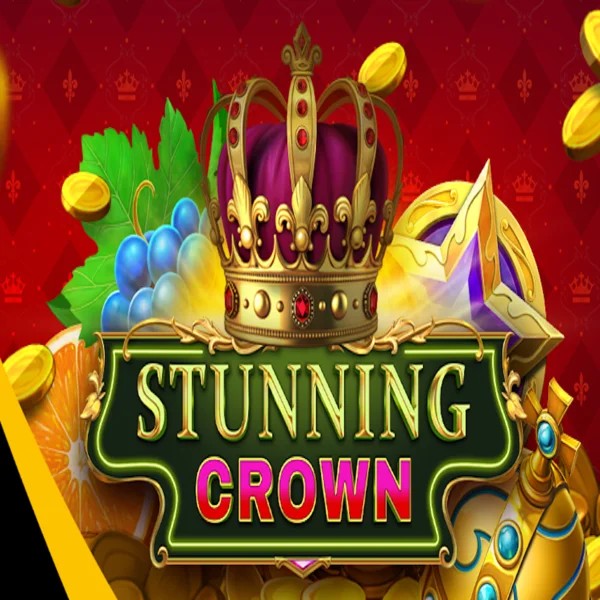 Stunning Crown logo by BF Games at GramsBet Casino