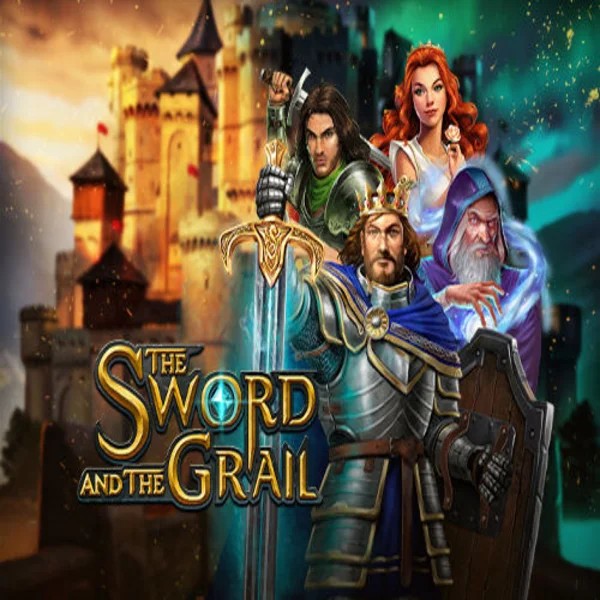 The Sword and the Grail online game logo by Play'n GO on gramsbett.com